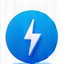 Instant recharge icon lightning bolt